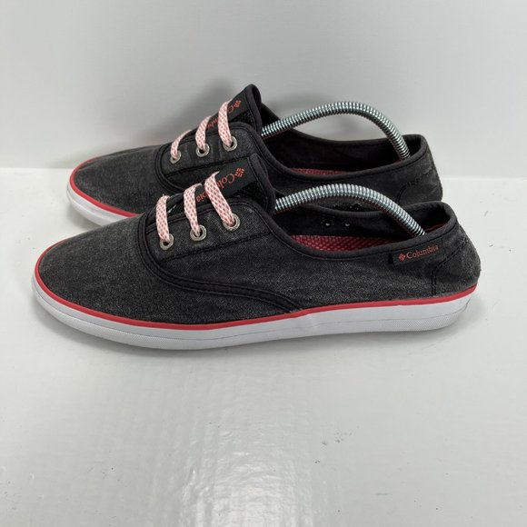 Columbia Crankbait Lace Canvas Casual Boat Gray Womens US Size 10 EUR 41 YL5301 - Picture 3 of 8